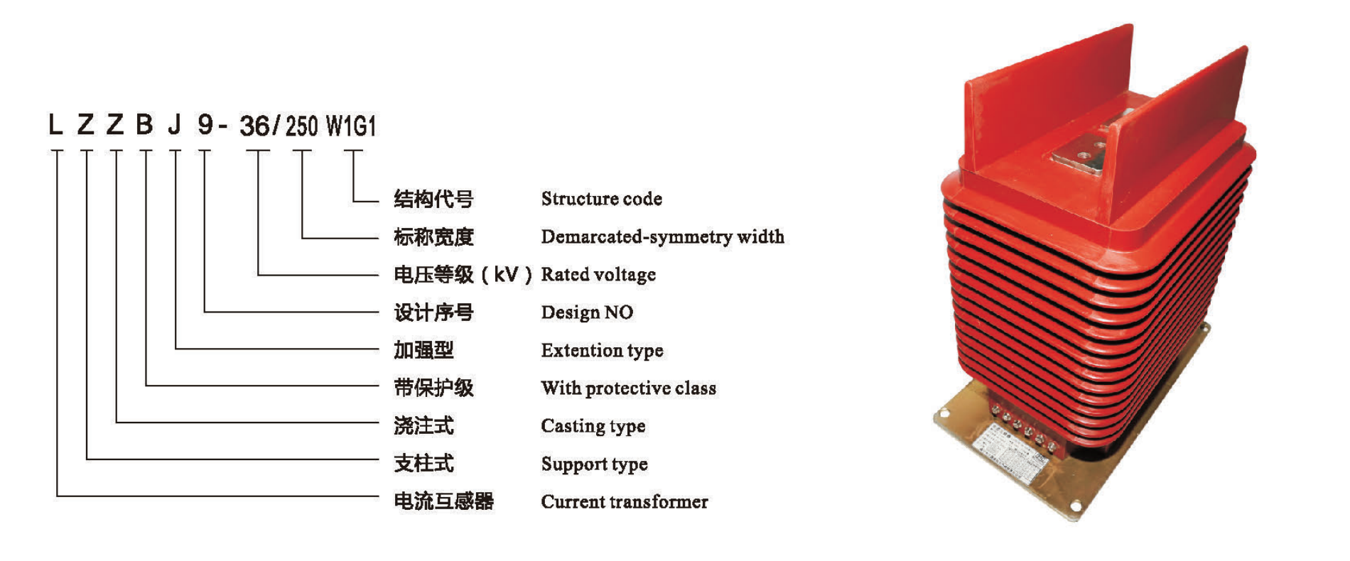 LZZBJ9-36:250W1G1 type Description.png